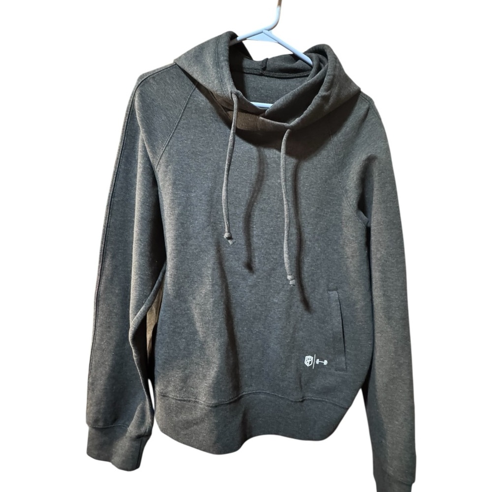 Born Primitive Men's Cloud Hoodie Gunmetal Grey Kangaroo pocket NWOT